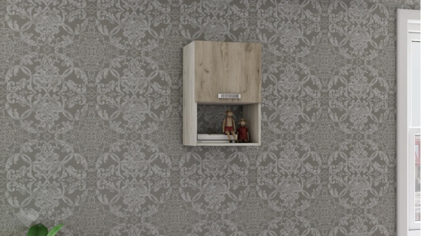 Спален комплект Адам А3 дъб крафт бял - изглед 10