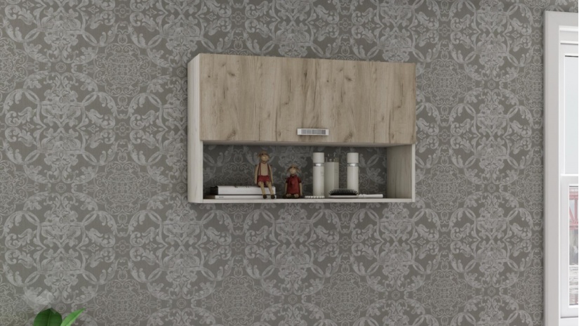 Спален комплект Адам А3 дъб крафт бял - изглед 11