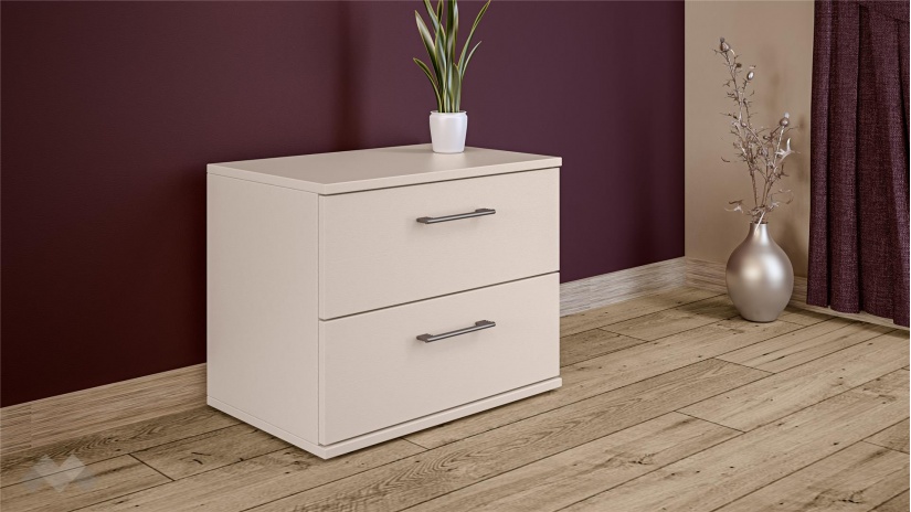 Спален комплект Керина памучно бежов с траверт - изглед 4 - МебелМаг Спален комплект Керина памучно бежов с траверт - изглед 4