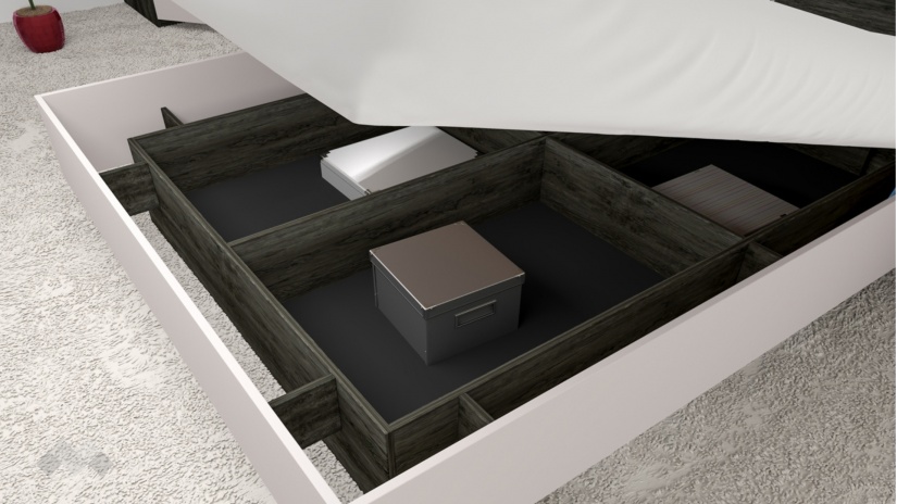 Спален комплект Лондон дъб герано с кашмир - изглед 5