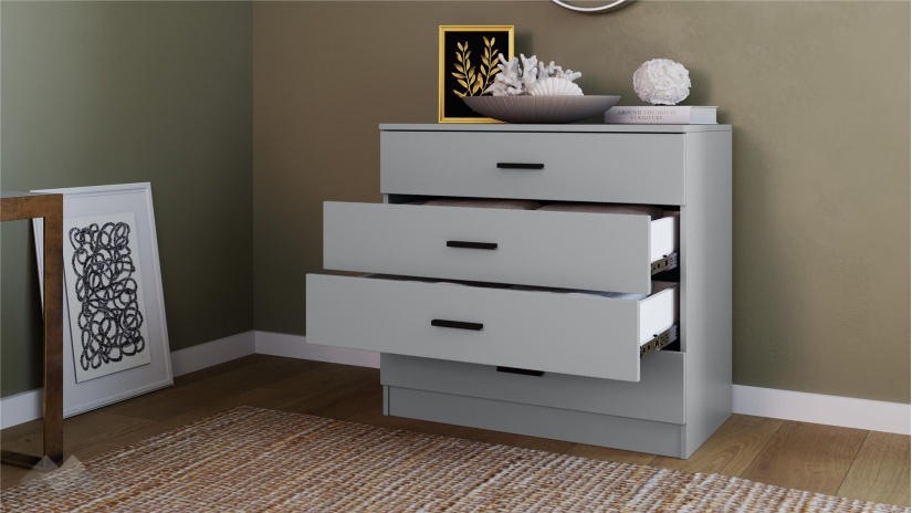 Спален комплект Скай К1 нардо сив - изглед 12 - МебелМаг Спален комплект Скай К1 нардо сив - изглед 12