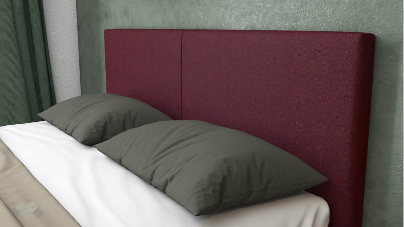 Тапицирана спалня 160/200 Елана с включен матрак Sleep Nuvia 160/200 червен - изглед 2