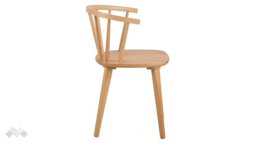 Трапезен стол Аида естествен дъб - изглед 3