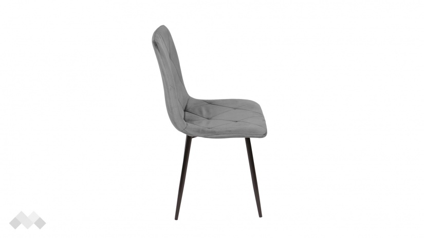 Трапезен стол Брикс сив - изглед 3