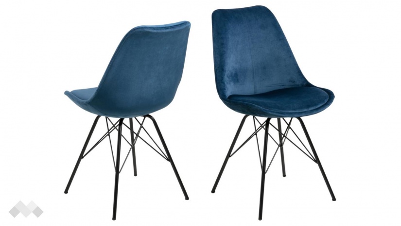 Трапезен стол Ерис син - изглед 2