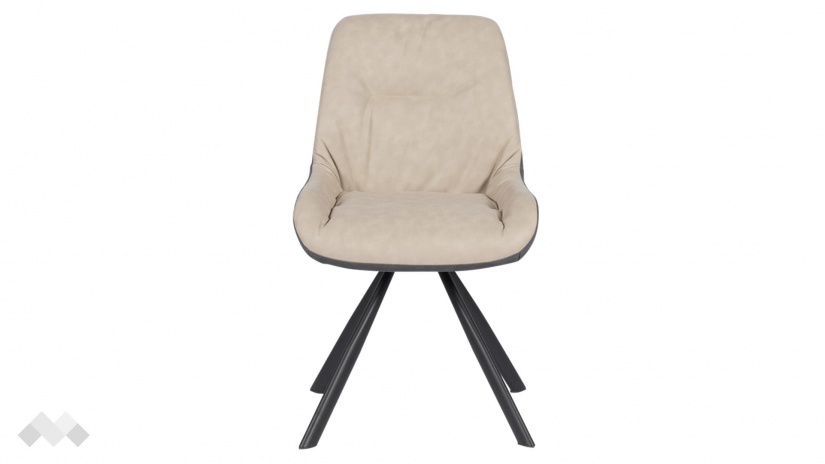 Трапезен стол Фроме бежов - изглед 1