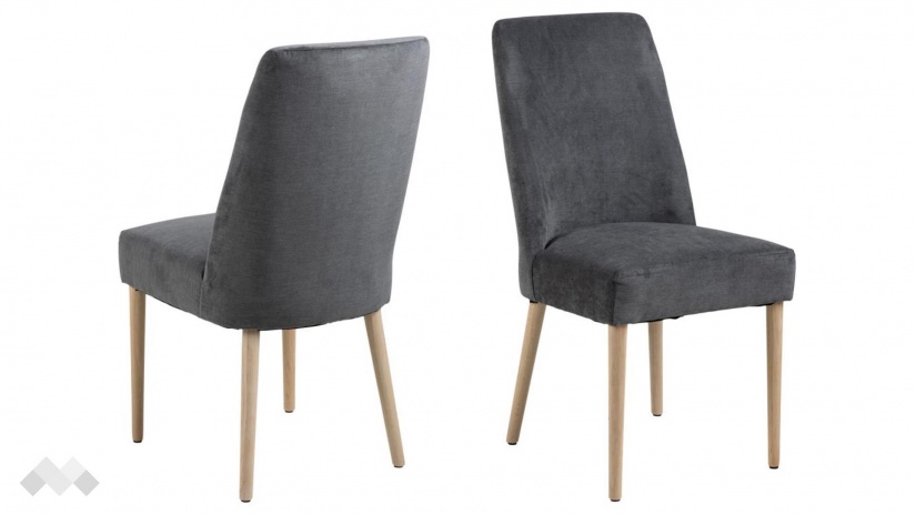 Трапезен стол Мисти антрацит - изглед 2