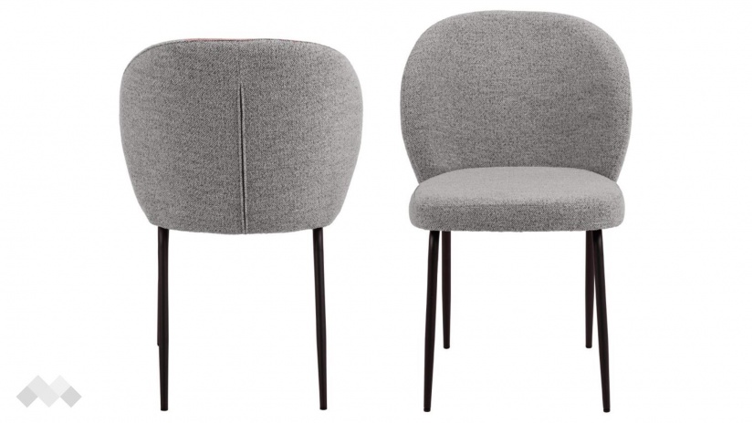 Трапезен стол Патриша сив - изглед 1