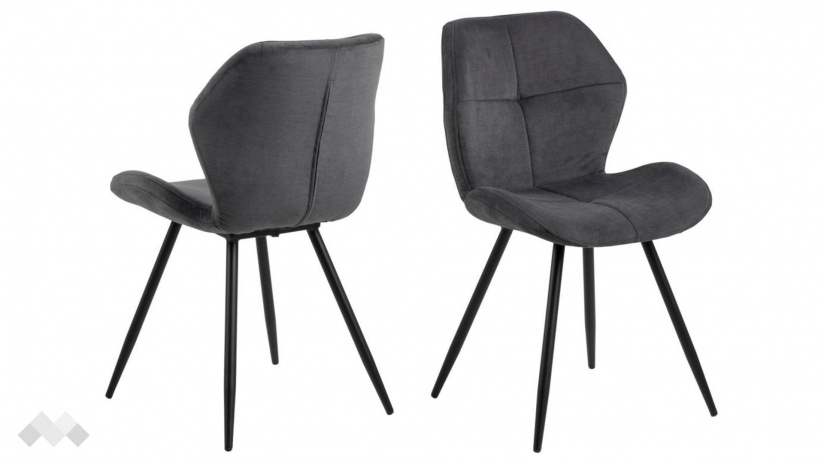 Трапезен стол Петра антрацит - изглед 2