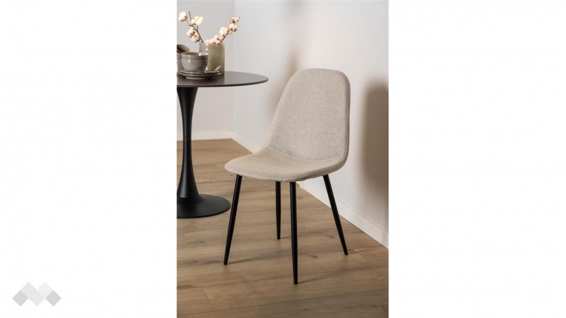 Трапезен стол Силия бежов - изглед 4