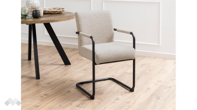 Трапезен стол Адел бежов - изглед 4