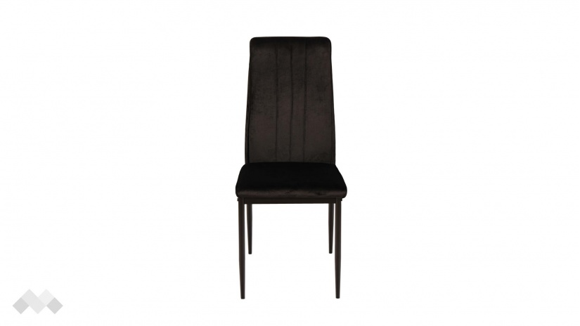 Трапезен стол Винсент черен - изглед 2