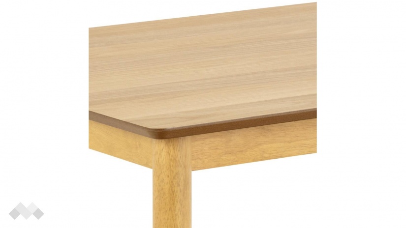 Трапезна маса Барлоу неразтегателни дъб натурал - изглед 3