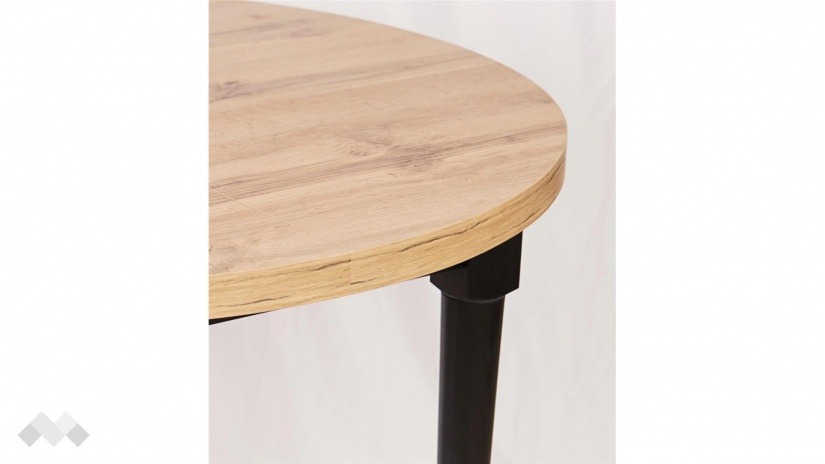 Трапезна маса Емъри разтегателни светъл вотан - изглед 4