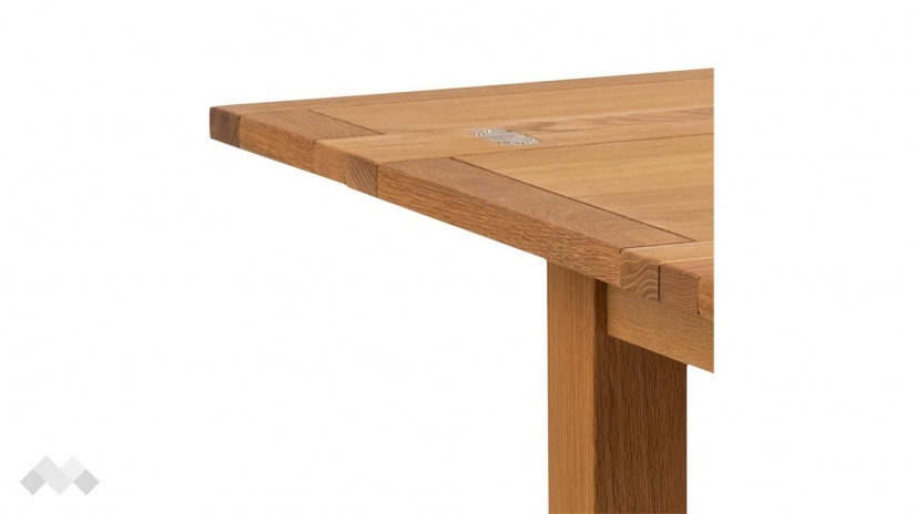 Трапезна маса Кенли разтегателни златен дъб - изглед 4