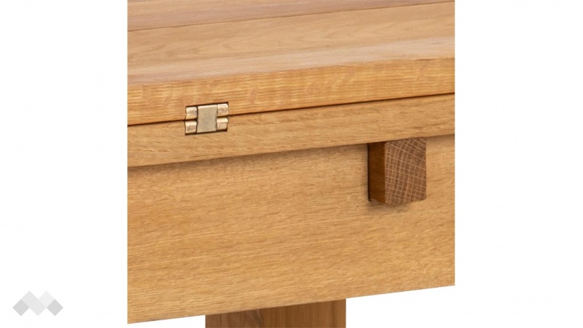 Трапезна маса Кенли разтегателни златен дъб - изглед 3