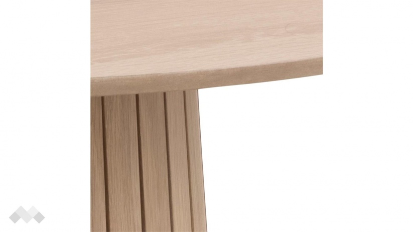 Трапезна маса Кристо неразтегателни светъл дъб - изглед 2