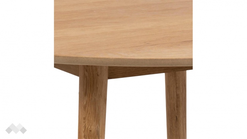 Трапезна маса Нагано неразтегателни дъб натурал - изглед 3