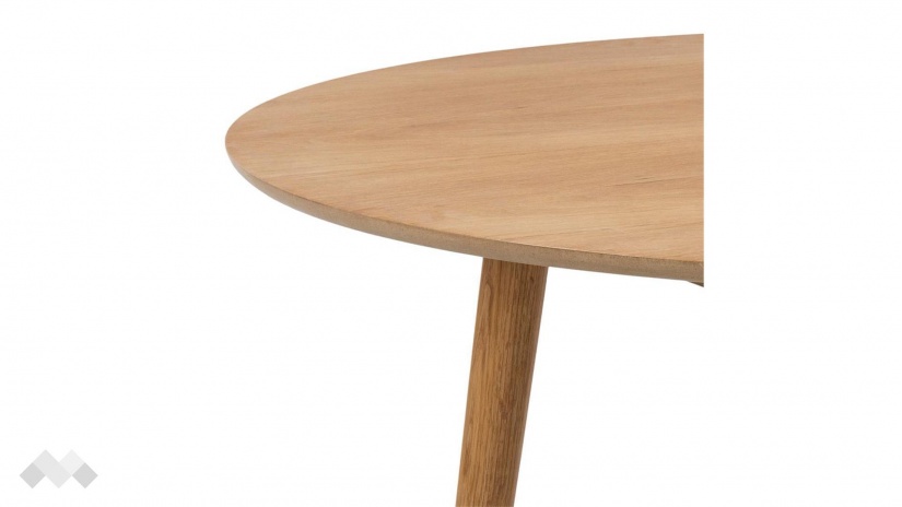 Трапезна маса Нагано неразтегателни дъб натурал - изглед 6