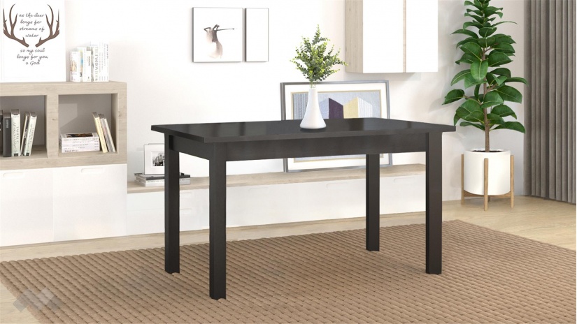 Трапезна маса Нати L разтегателни венге - изглед 2