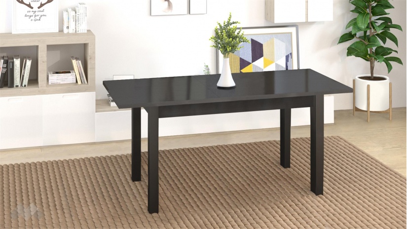 Трапезна маса Нати L разтегателни венге - изглед 1