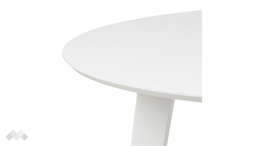 Трапезна маса Роксби неразтегателни бял - изглед 3