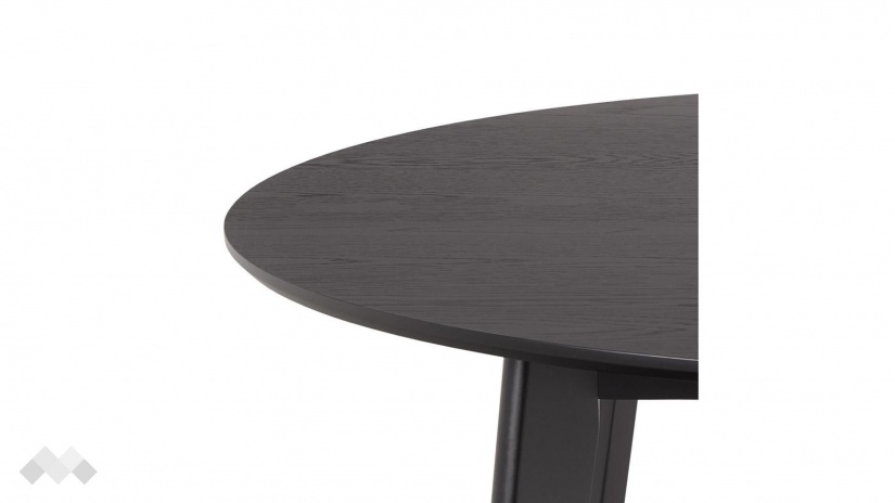 Трапезна маса Роксби неразтегателни черен мат - изглед 4