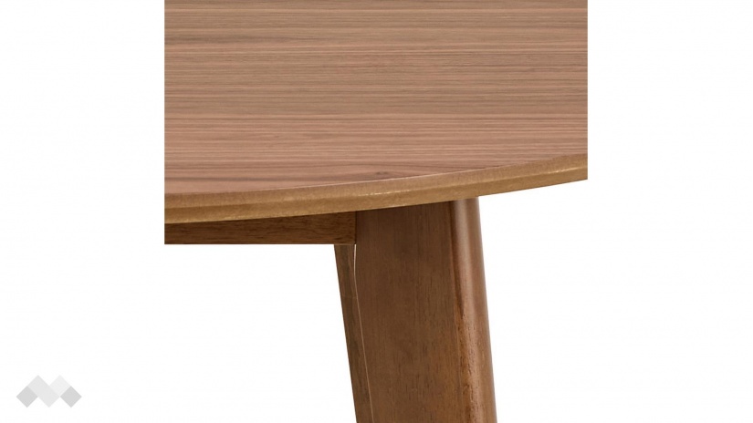 Трапезна маса Роксби неразтегателни орех - изглед 5