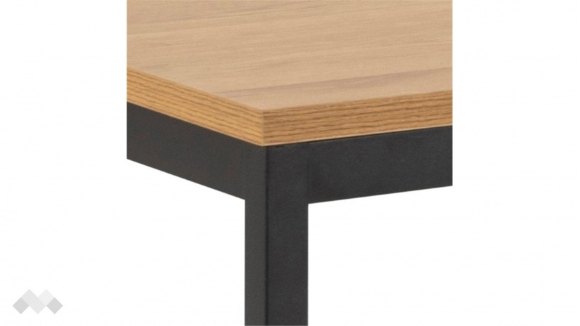 Трапезна маса Сийфорд неразтегателни дъб натурал - изглед 3