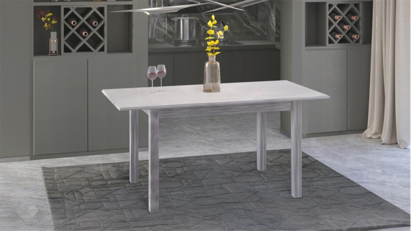 Трапезна маса Троя M разтегателни патина - изглед 2