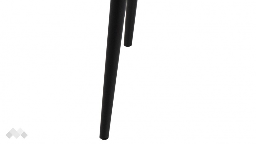 Трапезна маса Уилма неразтегателни дъб натурал с черно - изглед 5