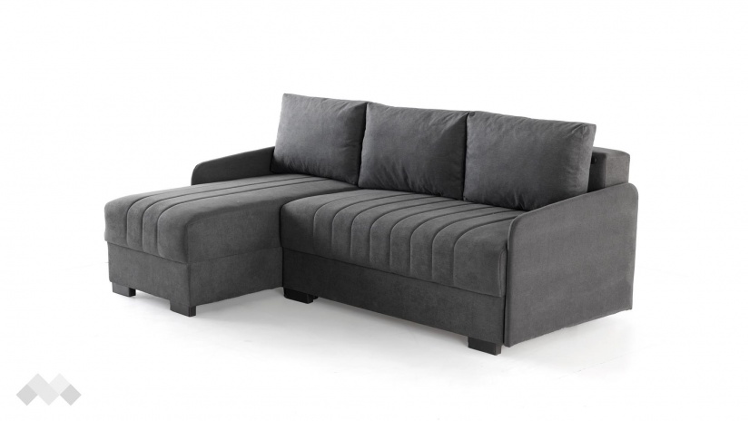 Ъглов диван Бета универсален ъгъл сив - изглед 6