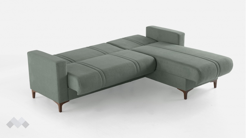 Ъглов диван Браво универсален ъгъл зелен - изглед 9