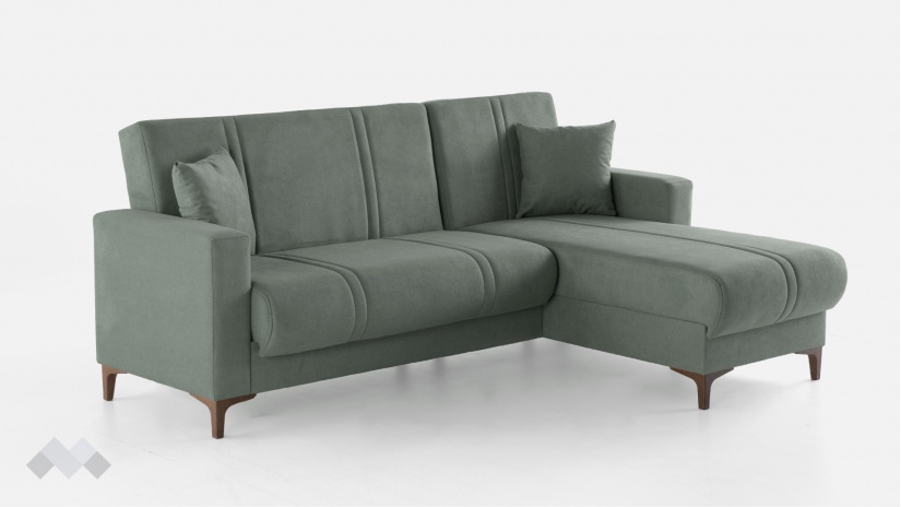 Ъглов диван Браво универсален ъгъл зелен - изглед 3