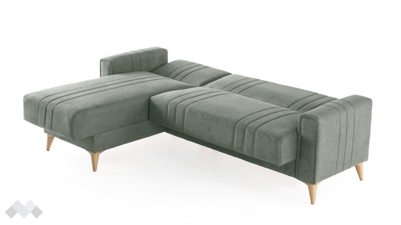 Ъглов диван Омега универсален ъгъл зелен - изглед 10