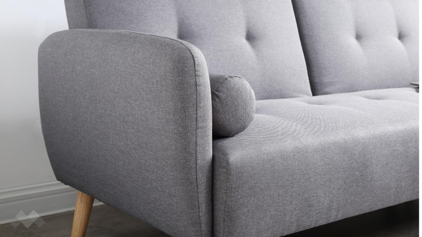 Ъглов диван Фин универсален ъгъл тъмно сив - изглед 10